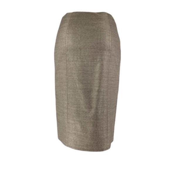 Christian Dior Boutique | Gray Vintage Tailored Pencil Skirt | Women’s Size 6 - Picture 4 of 9
